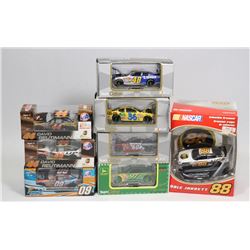 LOT OF 7 1:64 DIE CAST NASCAR IN BOXES