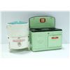 Image 1 : 2  METAL TOYS INCLUDING WASHOMATIC WASHER STOVE