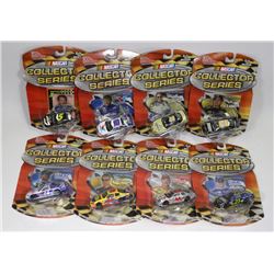 LOT OF  8   1:64 DIE CAST NASCAR COLLECTOR SERIES