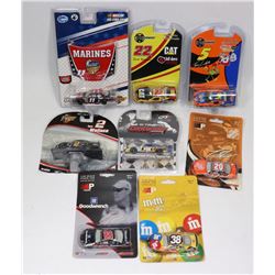 LOT OF 8  1:64 DIE CAST MIXED LIMITED NASCAR