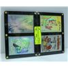 Image 1 : FRAMED 1993 FLINTSTONES SET OF 4 HOLOGRAMS