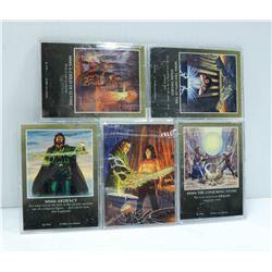 FRAMED 1994 LARRY ELMORE ART SET OF 5 HOLOGRAMS