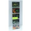 Image 1 : 1993 STAR TREK SET OF 5 PRISM HOLOGRAMS SKYBOX