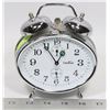 Image 1 : RETRO STYLE CARDINAL ALARM CLOCK CHROME
