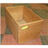 Image 1 : 11X12X20 OLD WOODEN CRATE UNMARKED