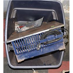 BLUE TILE SAW. TOOLS