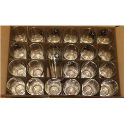 CASE OF 16 OZ BIG ROCK BEER GLASSES, 24 GLASSES PR