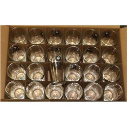 CASE OF 16 OZ BIG ROCK BEER GLASSES, 24 GLASSES PR