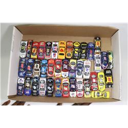 1:64 DIE CAST FLAT OF 39 NASCAR COLLECTORS