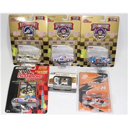 1:64 DIE CAST 6 X NUMBERED NASCAR LIMITED RUNS