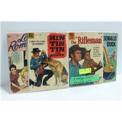 4 VINTAGE COMICS - 10 AND 12 CENT