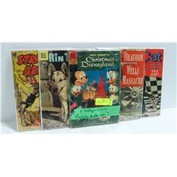 5 VINTAGE COMICS - INCLUDING NUMBER ONE