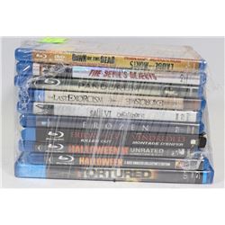 BUNDLE OF HORROR BLU RAY MOVIES