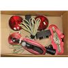 Image 1 : BOX OF  MAGNETIC TOWING LIGHTS WITH
