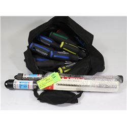 25PC MASTERCRAFT SCREWDRIVER SET WITH NEW