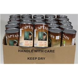 CASE OF CAPTAIN BRAND MACKEREL IN WATER