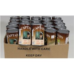 CASE OF CAPTAIN BRAND MACKEREL IN WATER