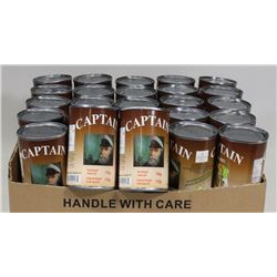 CASE OF CAPTAIN BRAND MACKEREL IN WATER