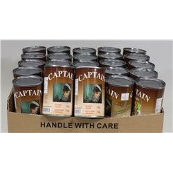 CASE OF CAPTAIN BRAND MACKEREL IN WATER