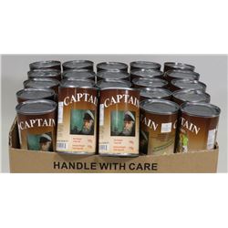 CASE OF CAPTAIN BRAND MACKEREL IN WATER