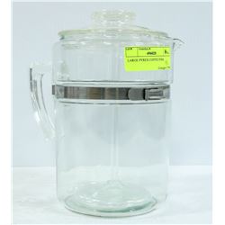 LARGE PYREX COFFEE PERK