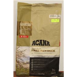 ACANA FREE - RUN DUCK DOG FOOD, 11.4KG