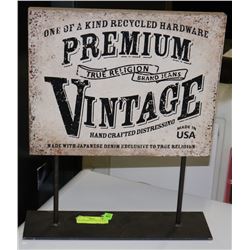 TRUE RELIGION DECORATIVE SIGN
