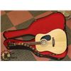 Image 1 : VINTAGE MARLIN ACOUSTIC GUITAR WITH CASE