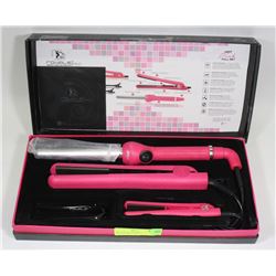 ROYALE PRO HOT PINK FULL SET OF PROFESSIONAL HAIR