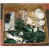 Image 1 : LARGE BOX OF EXTENSION CORDS, TIMERS AND