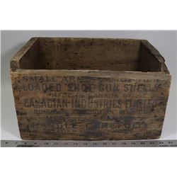 ANTIQUE CIL SHOTGUN SHELL BOX