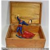 Image 1 : 1960S SUPERMAN MODEL KIT IN WOODEN BOX