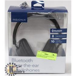 INSIGNIA OVER EAR BLUETOOTH HEADPHONES WITH
