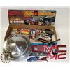 Image 1 : BOX OF AUTOMOTIVE COLLECTIBLES INCL.