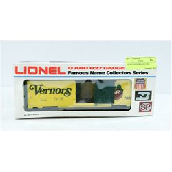LIONEL VERNORS BOX CAR.