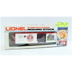 LIONEL MAIL POUCH BOX CAR 0 SCALE.