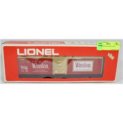 LIONEL WINSTON  BOX CAR 0 SCALE.