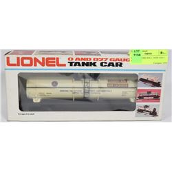 LIONEL TOOSIE ROLL TANK CAR 0 SCALE.