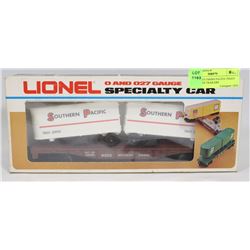LIONEL SOUTHERN PACIFIC PIGGY BACK WITH TRAILERS