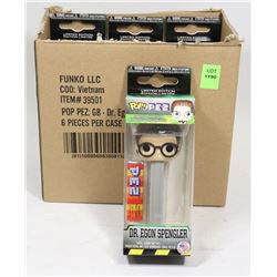BOX OF 6 GHOSTBUSTERS PEZ DISPENSERS DR EGON