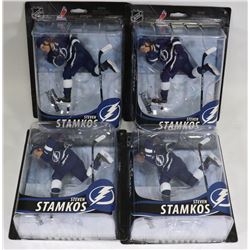 BOX OF 4 STEVEN STAMKOS NHL FIGURES