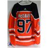Image 1 : NEW XL OILERS JERSEY ORANGE #97 MCDAVID