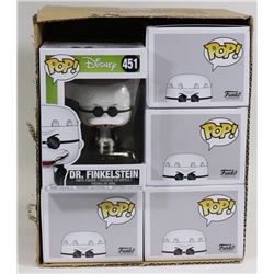 BOX OF 6 DISNEY SANTA JACK SKELETON NIGHTMARE