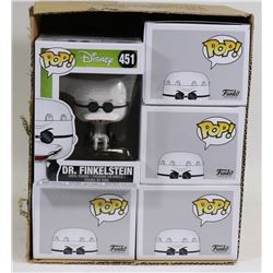 BOX OF 6 DISNEY SANTA NIGHTMARE BEFORE CHRISTMAS
