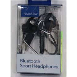 INSIGNIA BLUETOOTH SPORT HEADPHONES RECHARGEABLE