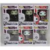Image 1 : BOX OF 6 NIGHTMARE BEFORE CHRISTMAS JACK AND SALLY