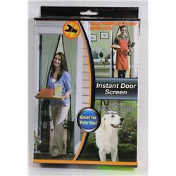 INSTANT SCREEN DOOR INCLUDES TWO 83"X19.5" MESH