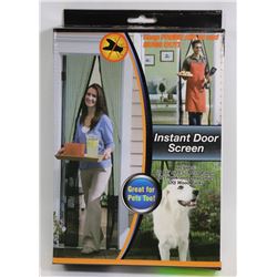 INSTANT SCREEN DOOR INCLUDES TWO 83"X19.5" MESH