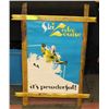 Image 1 : 1960S LAKE LOUISE SKI ADVERTISING SIGN IN WOOD