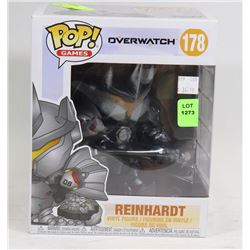 LARGE OVERWATCH REINHARDT FUNKO POP VINYL